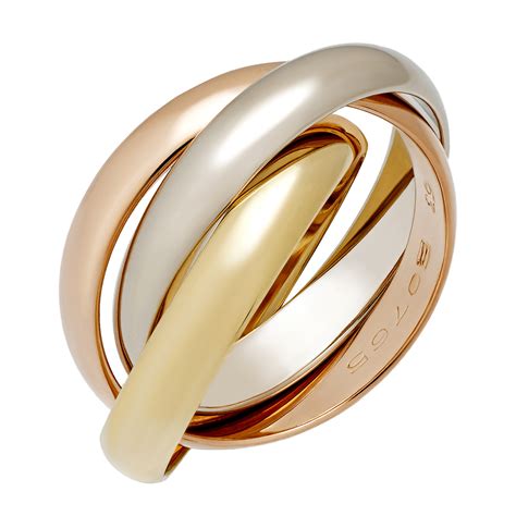 cartier trinity ring women